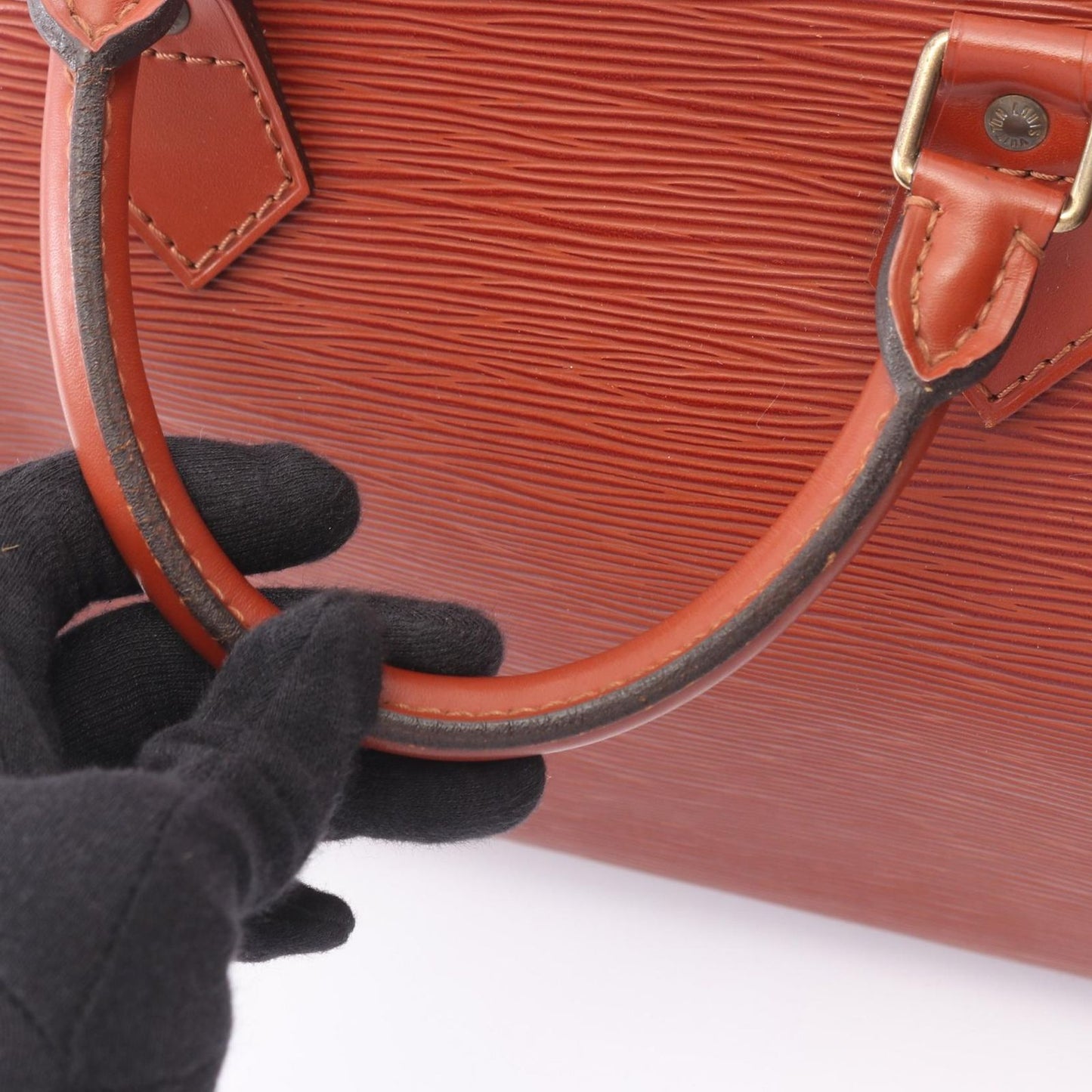Louis Vuitton Handbag Speedy 30 Epi Kenya Brown Leather — view 6