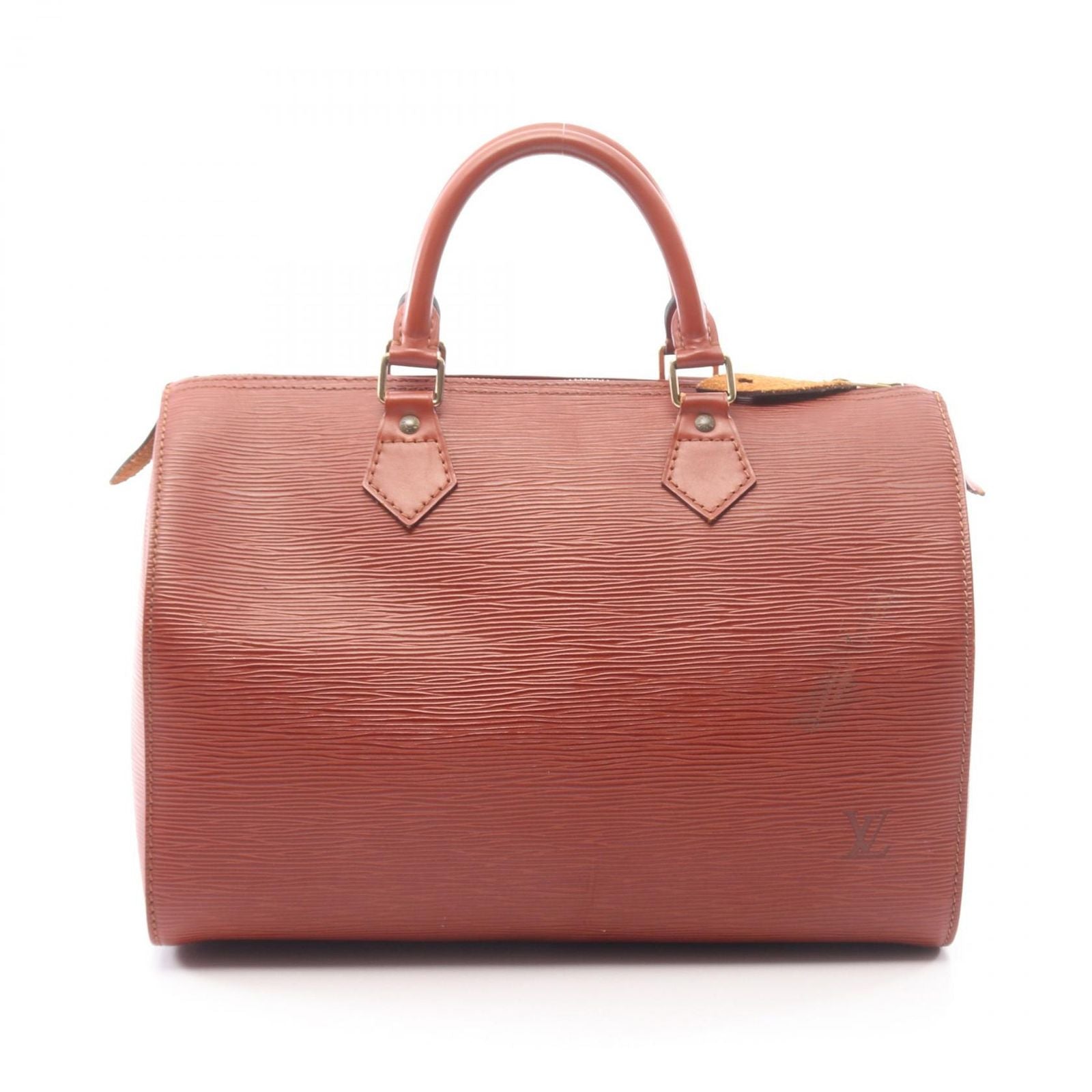 Louis Vuitton Handbag Speedy 30 Epi Kenya Brown Leather