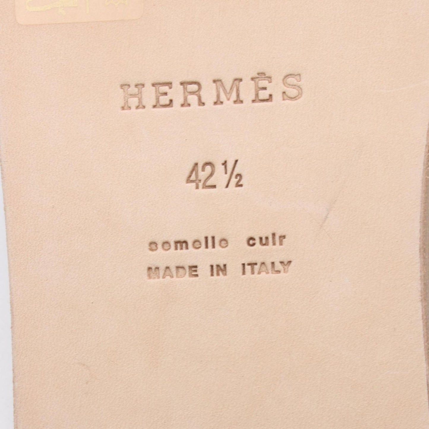 Hermes Sandals Izmir Leather — view 6