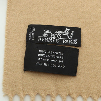 Hermes Shawl Logo Embroidery Large Scarf — view 2