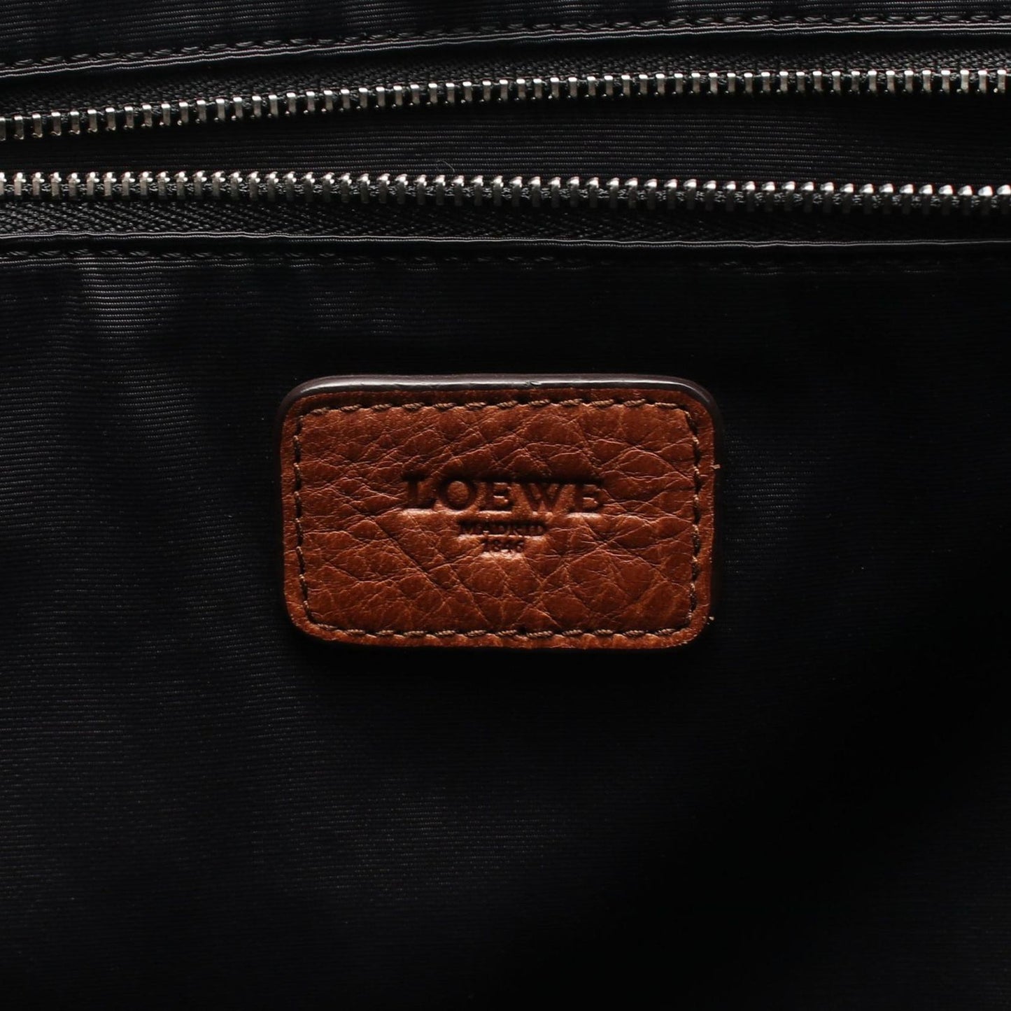 Loewe Tote Heritage Large Brown Leather — view 4