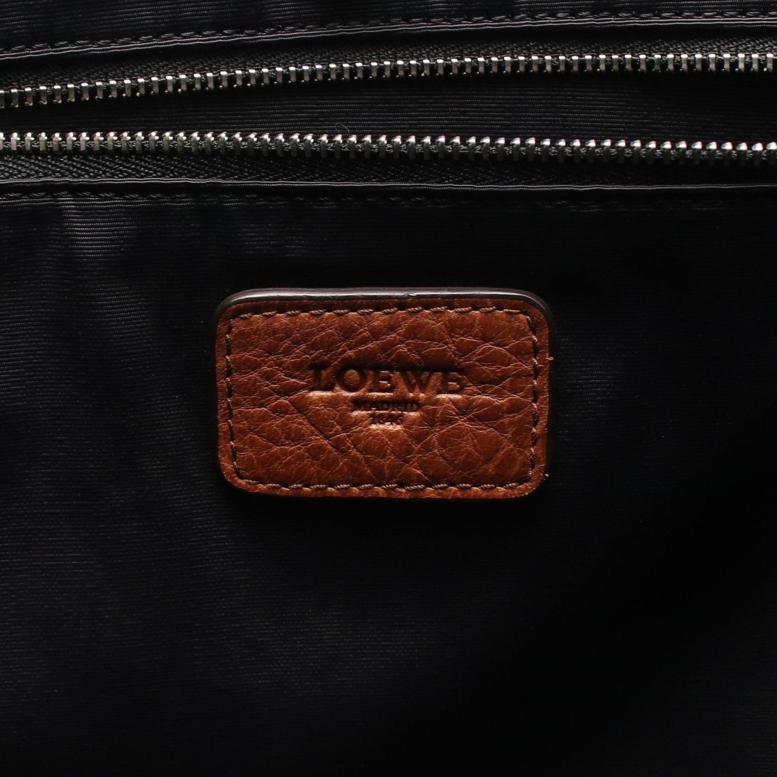 Loewe Tote Heritage Large Brown Leather — view 4