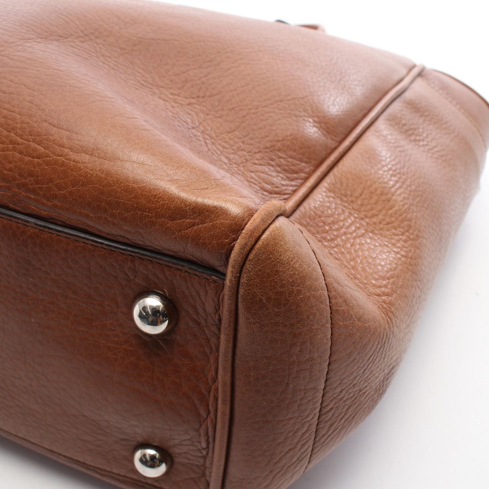 Loewe Tote Heritage Large Brown Leather — view 5