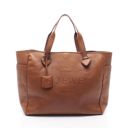 Loewe Tote Heritage Large Brown Leather