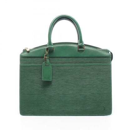 Louis Vuitton Handbag Riviera Epi Borneo Green Leather