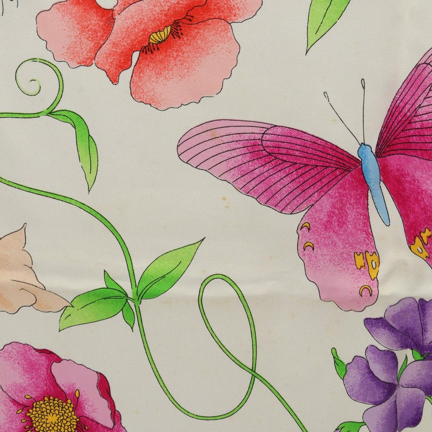 Gucci Scarf Floral Silk — view 4