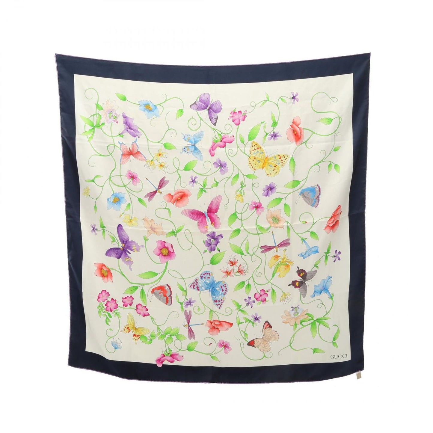 Gucci Scarf Floral Silk