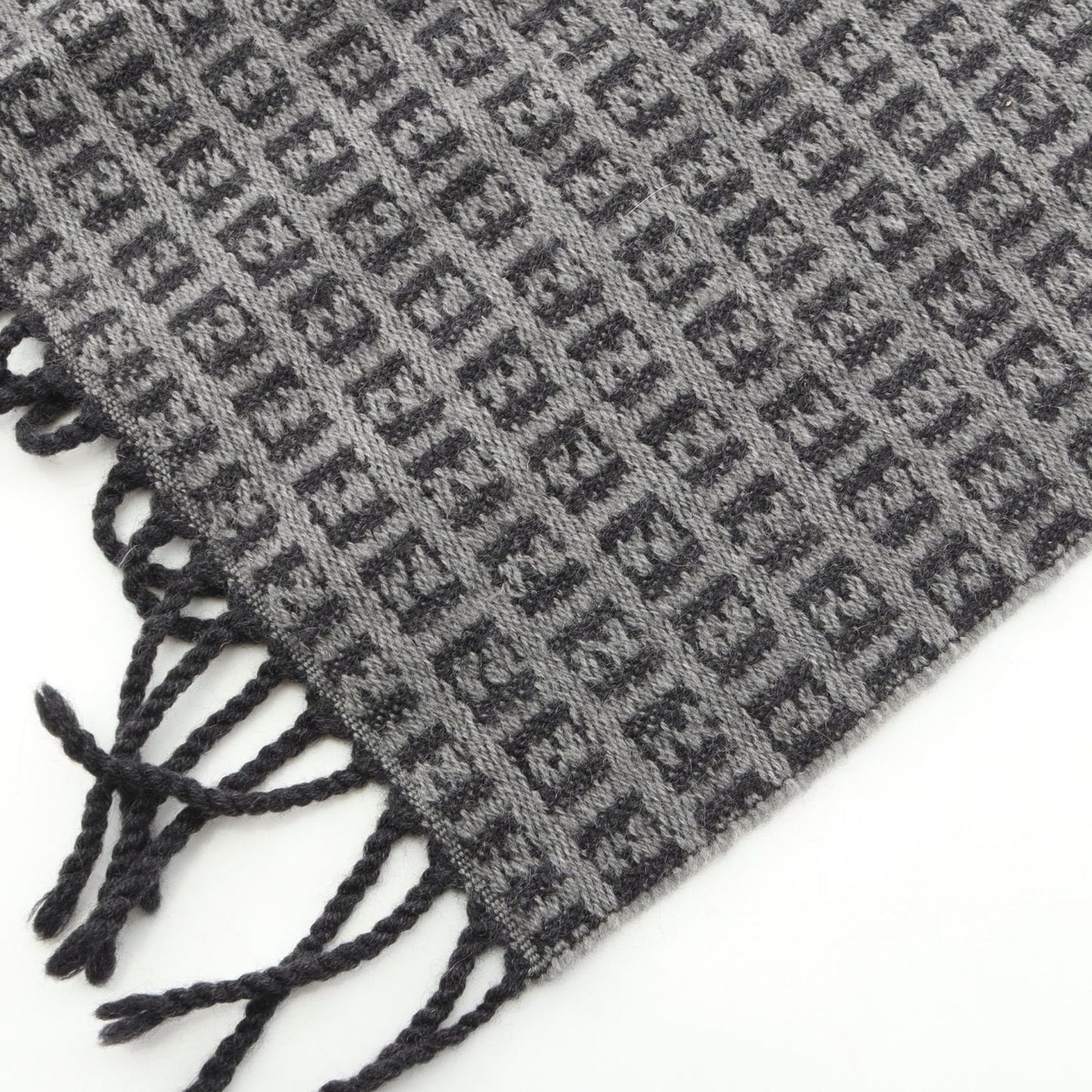 Fendi Scarf Zucchino Wool — view 4
