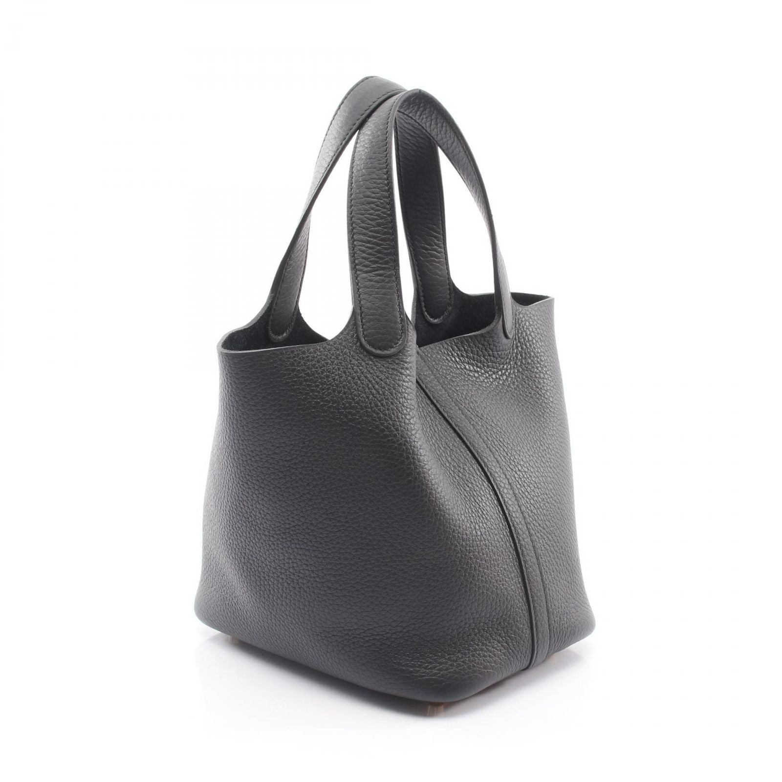 Hermes Handbag Picotin Lock PM Black Leather — view 2