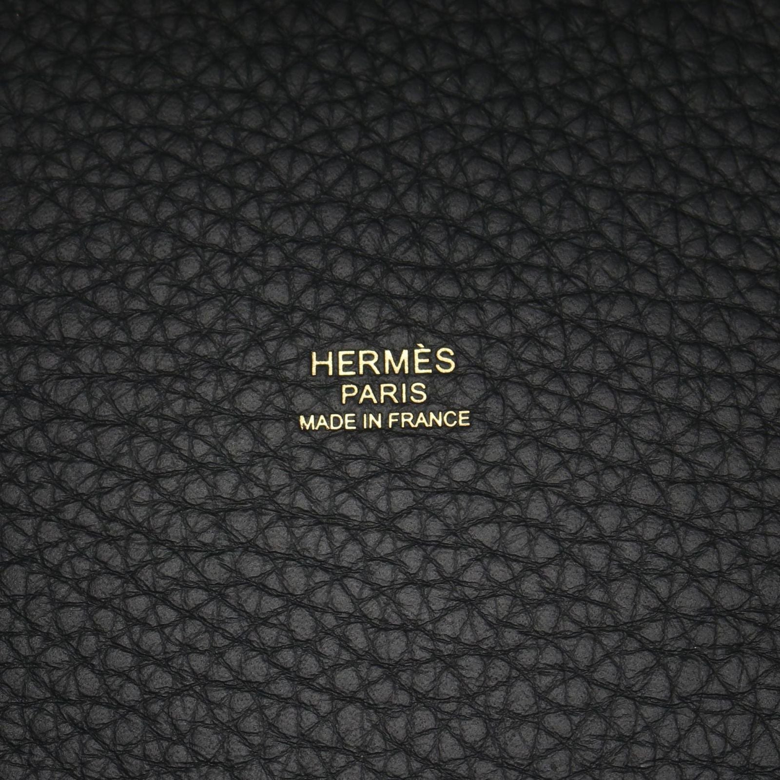 Hermes Handbag Picotin Lock PM Black Leather — view 4