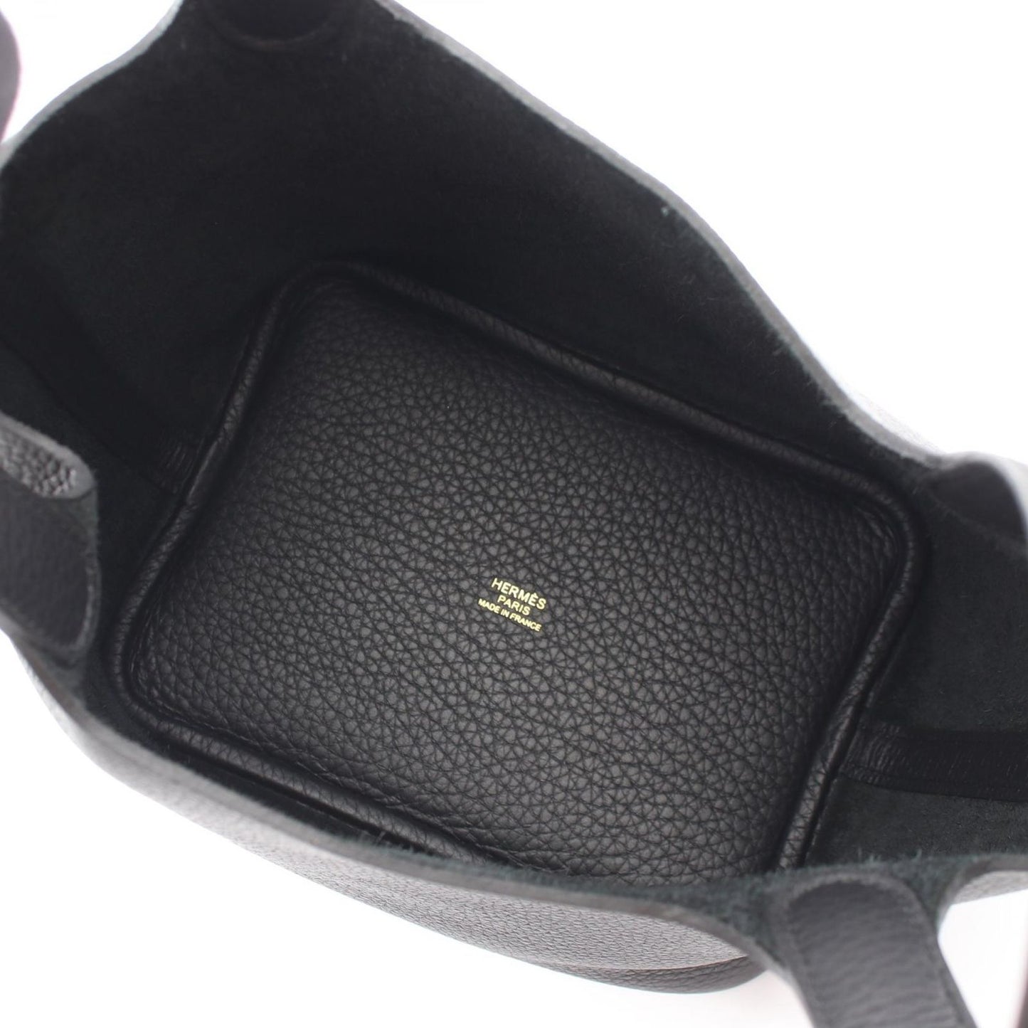 Hermes Handbag Picotin Lock PM Black Leather — view 3