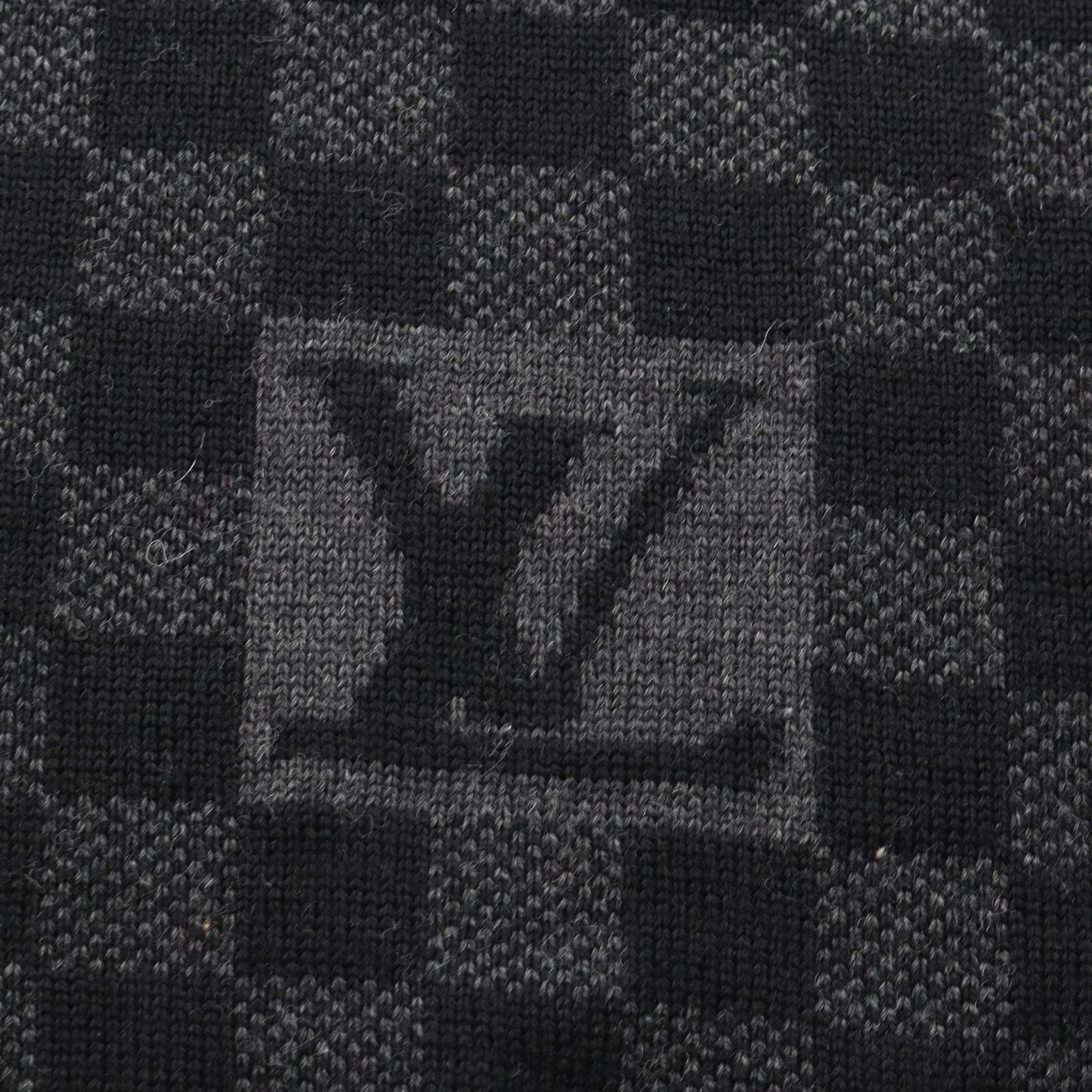 Louis Vuitton Scarf Damier Wool — view 3