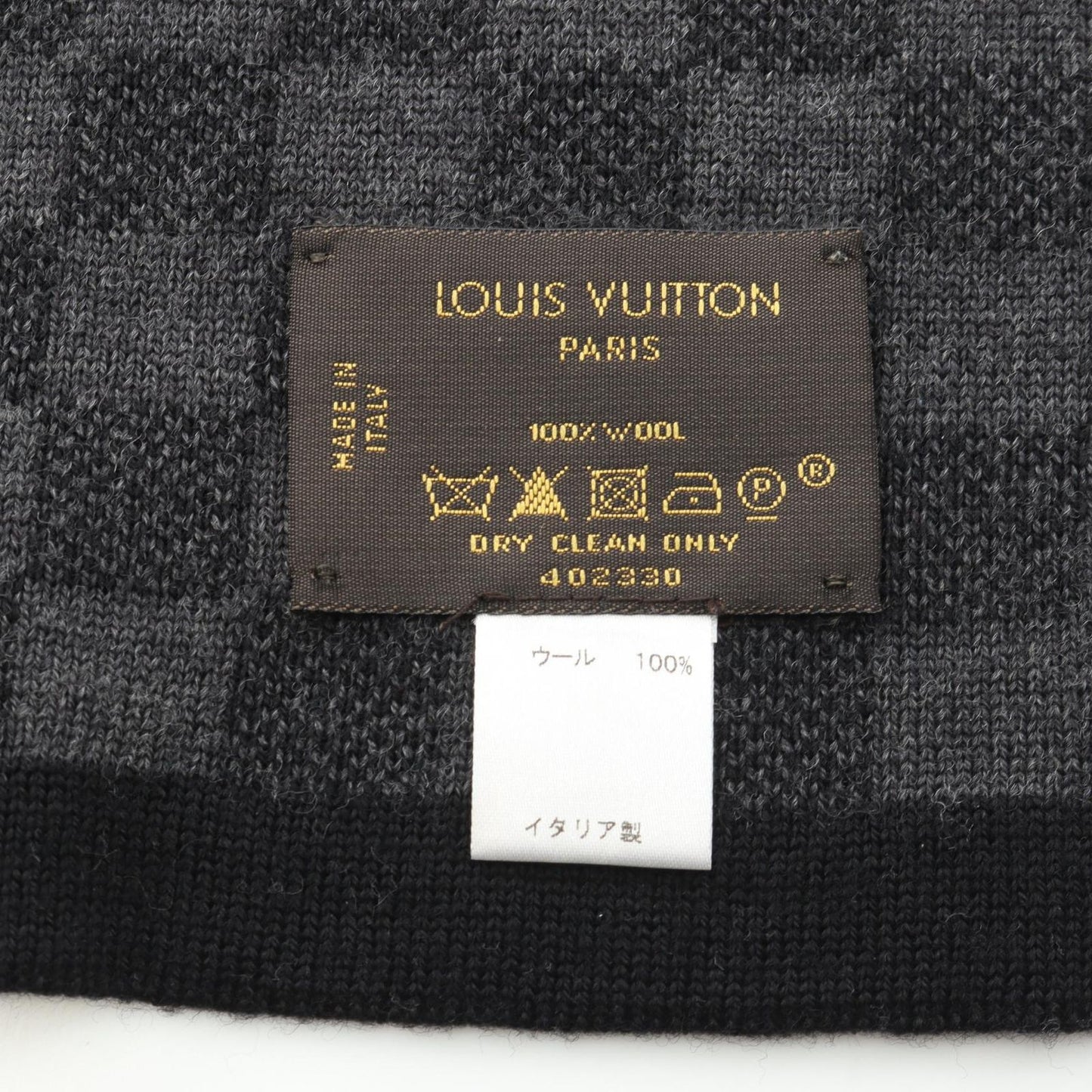 Louis Vuitton Scarf Damier Wool — view 2