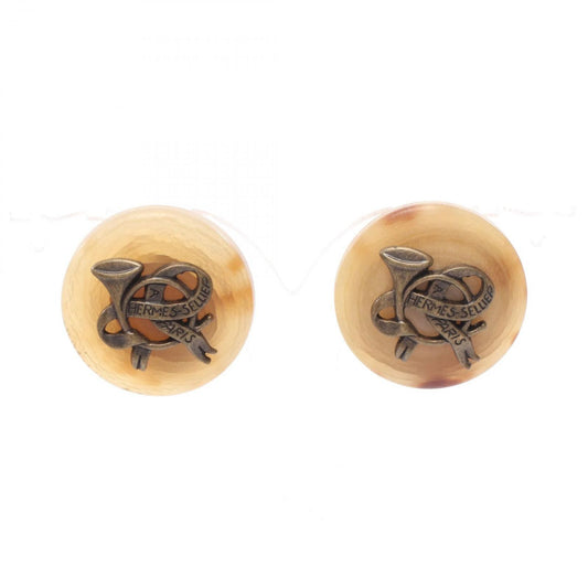 Hermes Earrings Circle Gold