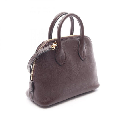 Hermes Handbag Bolide Mini 2-Way le Jusselier Mauve Sylvestre Leather Mini — view 2