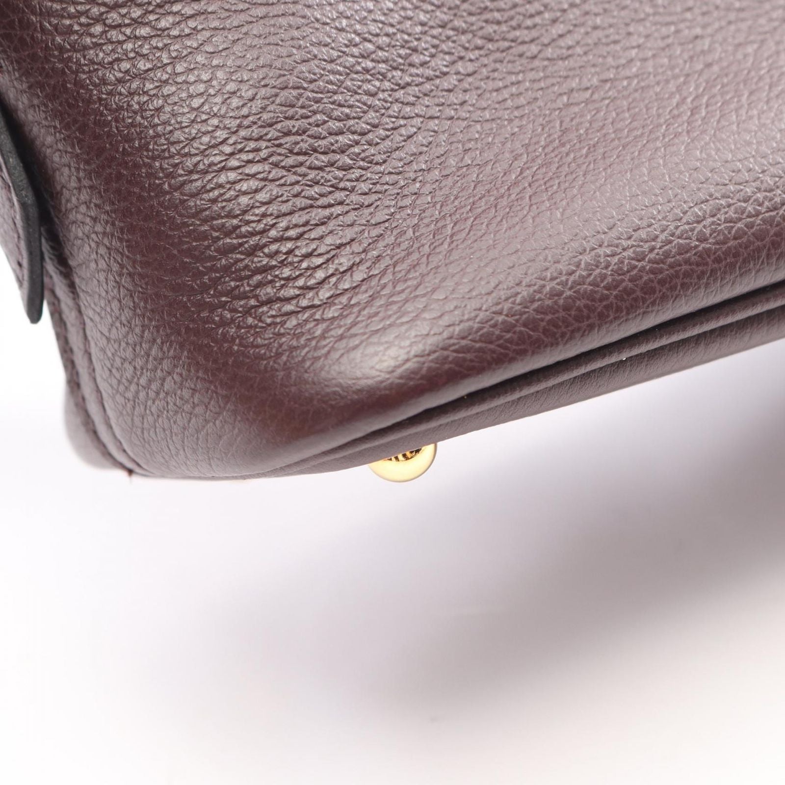 Hermes Handbag Bolide Mini 2-Way le Jusselier Mauve Sylvestre Leather Mini — view 6