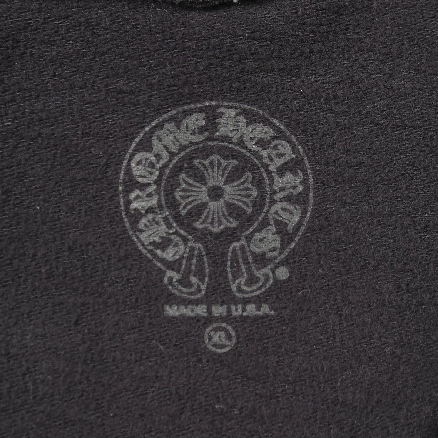 Chrome Hearts Hoodie Horse Shoe CH Plus Daga Zip Ross Limited BK Cotton Zip — view 3