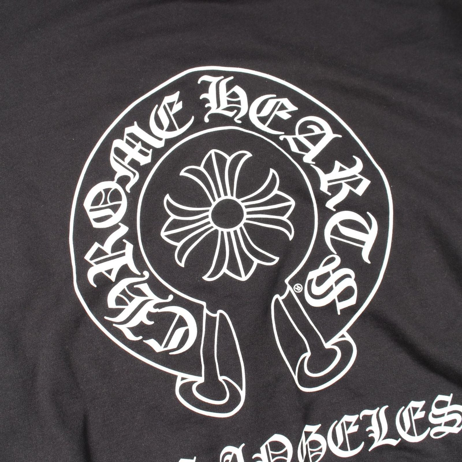 Chrome Hearts Hoodie Horse Shoe CH Plus Daga Zip Ross Limited BK Cotton Zip — view 9