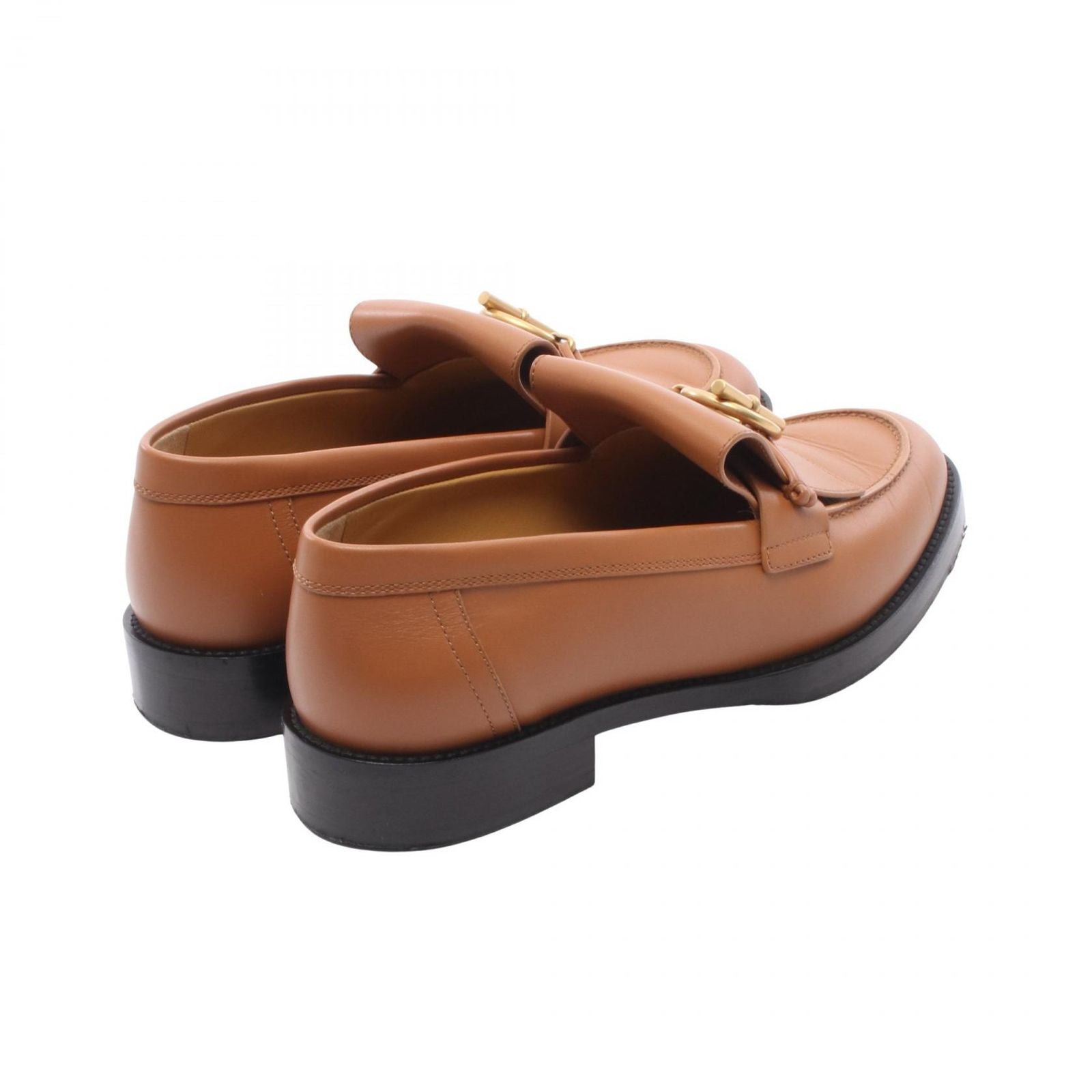 Hermes Loafers Moccasin Impact Camel Leather — view 2