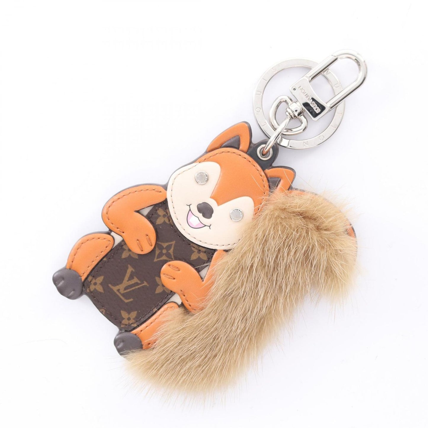 Louis Vuitton Key Holder Porte Cles Square Monogram Leather