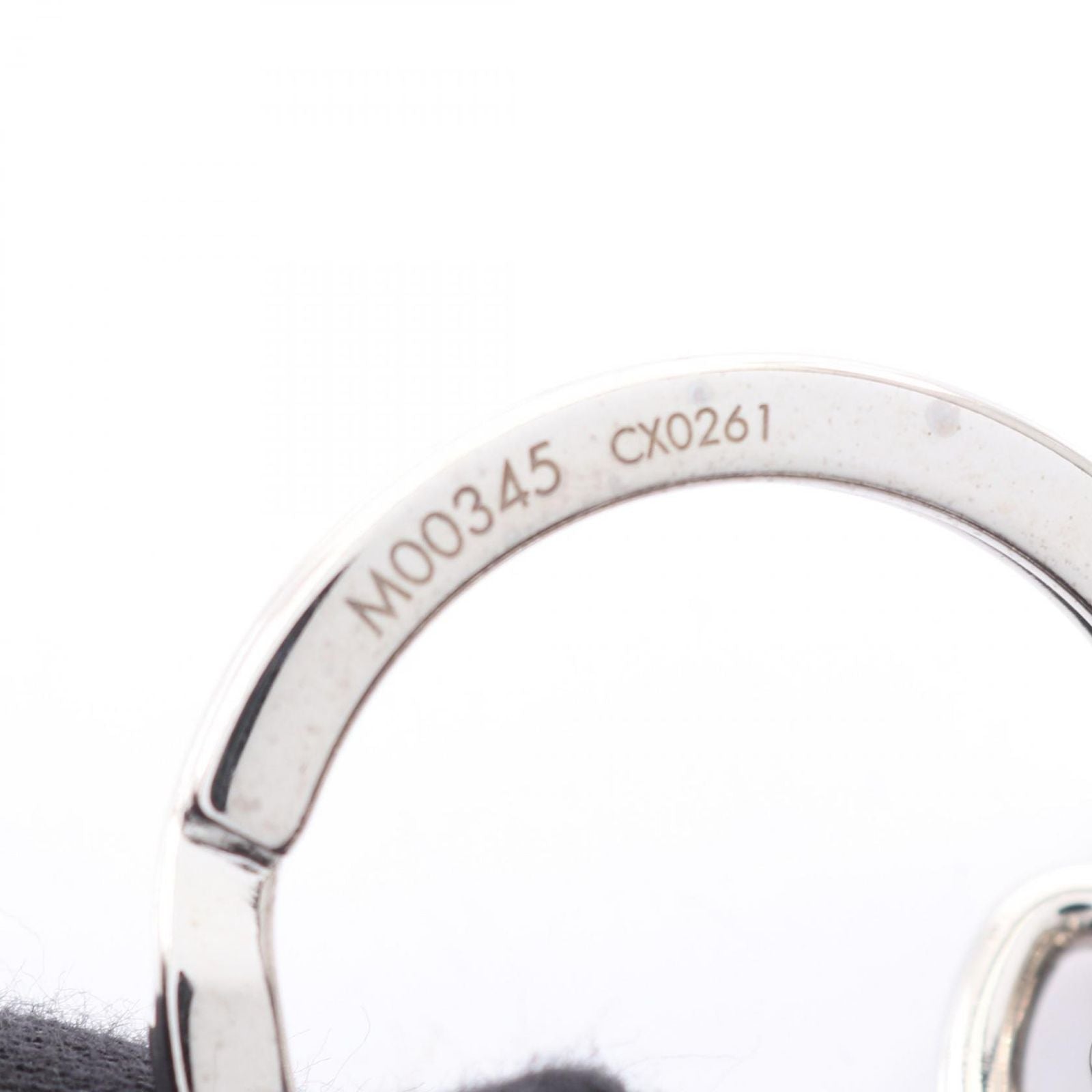 Louis Vuitton Key Holder Porte Cles Square Monogram Leather — view 4