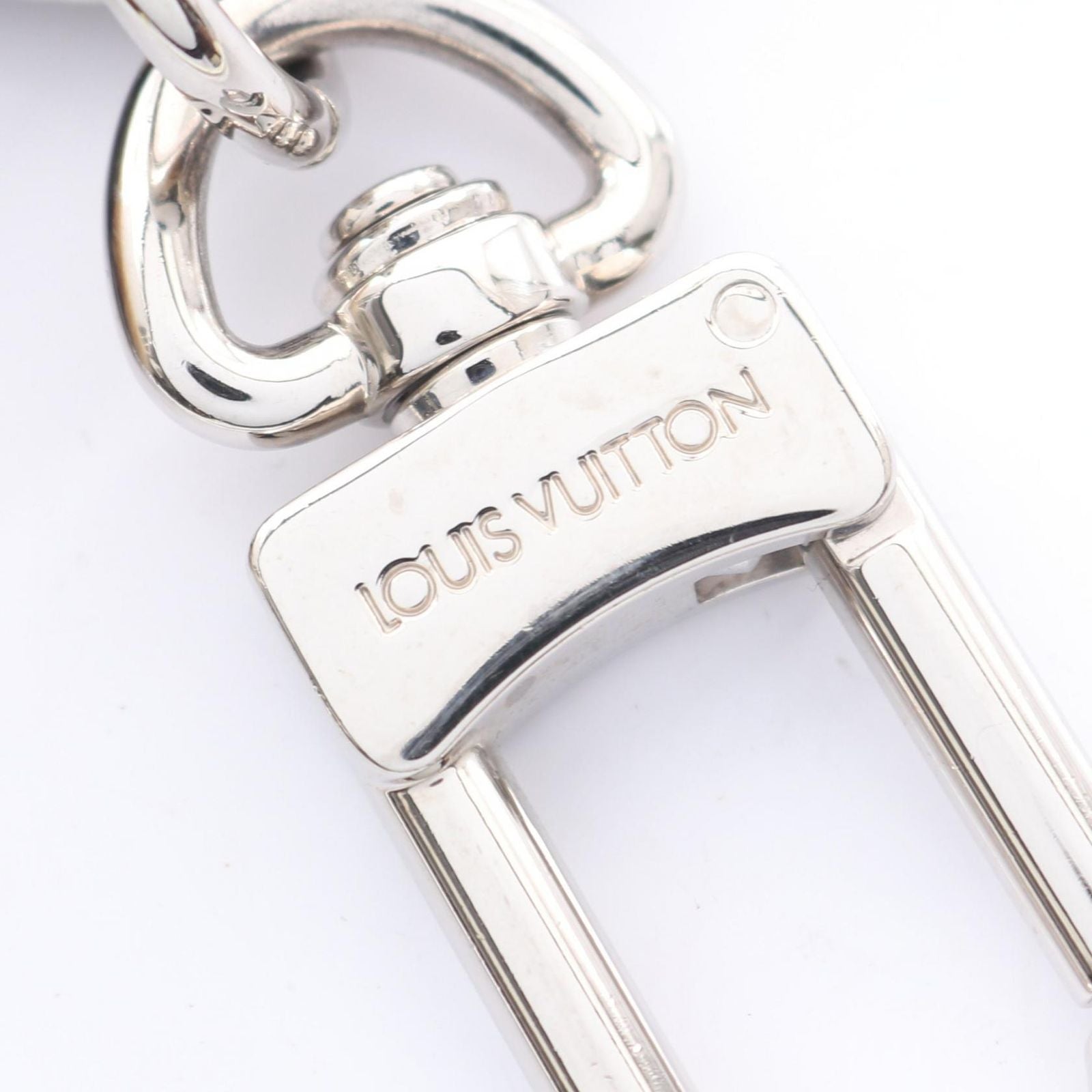 Louis Vuitton Key Holder Porte Cles Square Monogram Leather — view 3