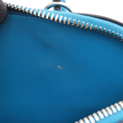 Hermes Handbag Bolide 27 2-Way Blue Zanzibar Leather — view 9