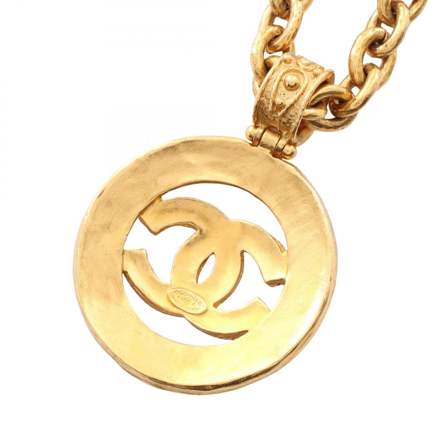Chanel Necklace CC Logo Gripoix Long — view 2