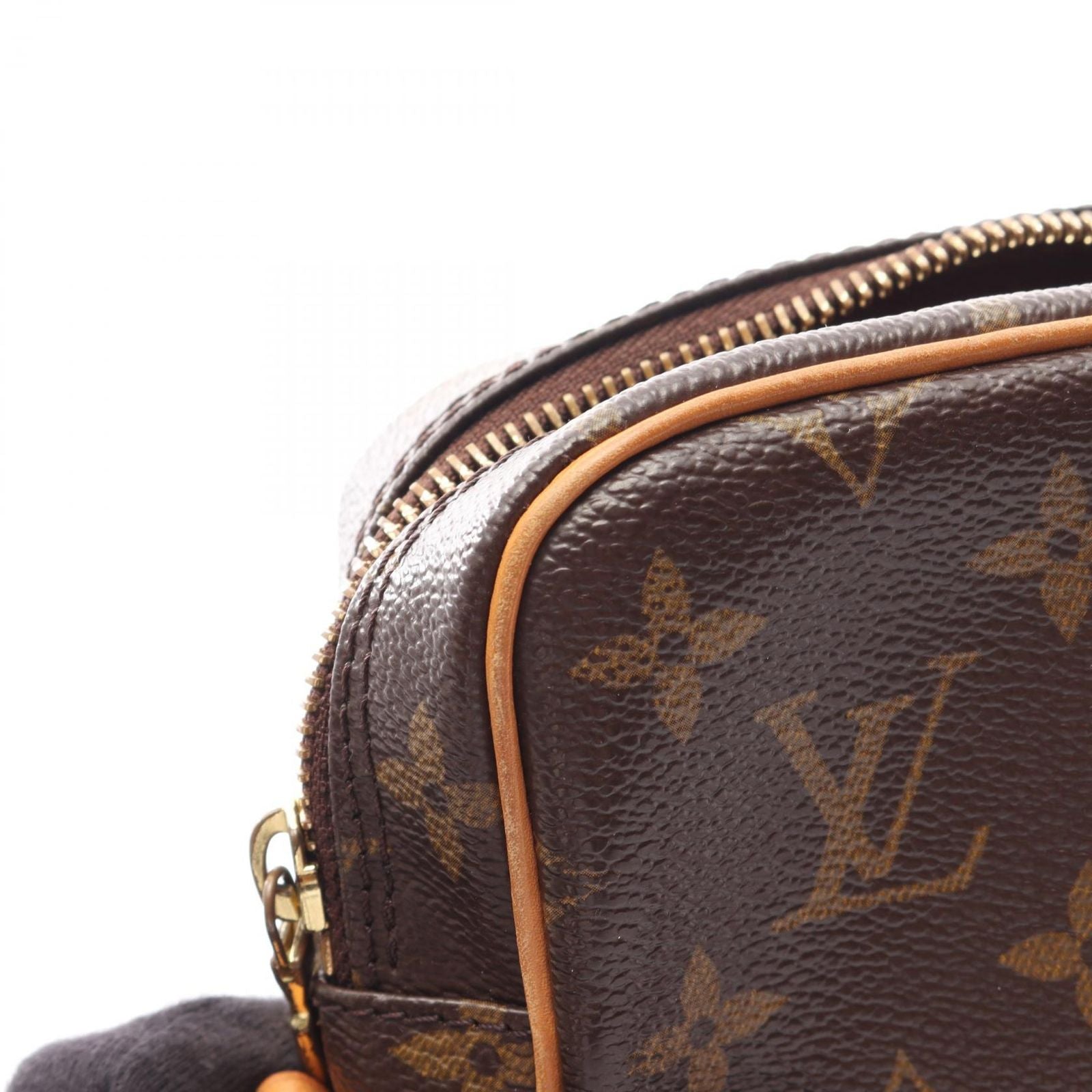 Louis Vuitton Shoulder Bag Amazon Canvas Leather — view 8