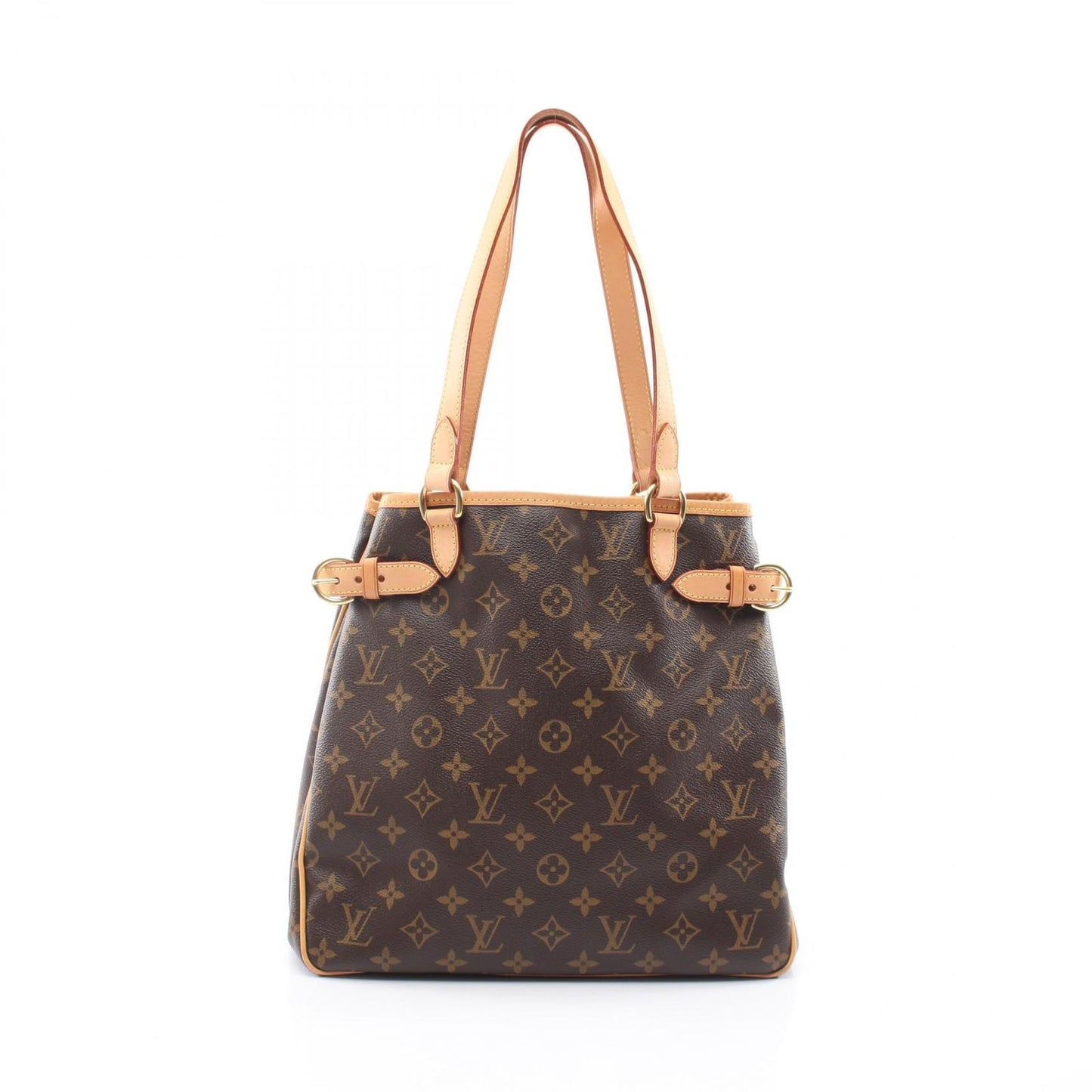 Louis Vuitton Tote Batignolles Vertical Canvas Leather