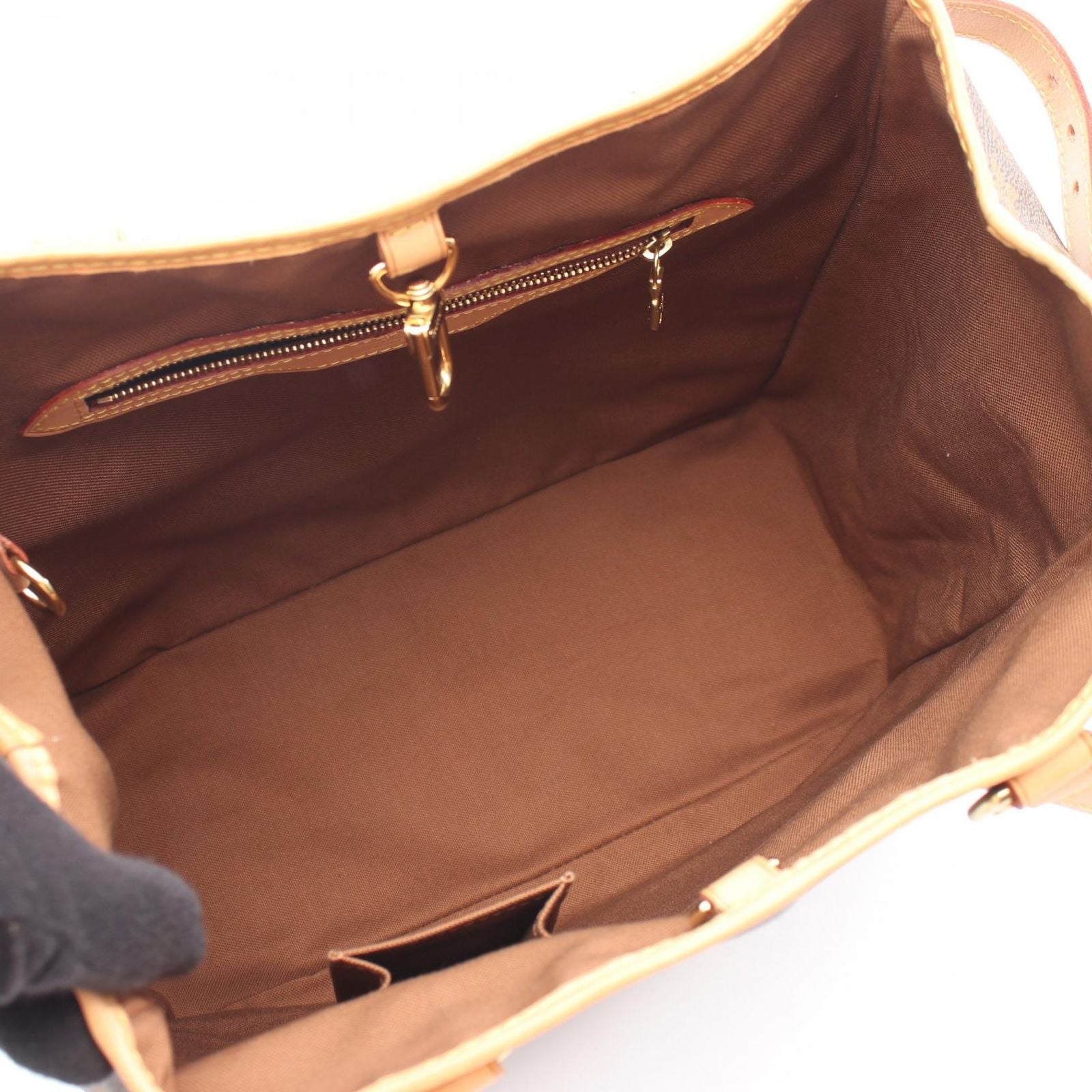 Louis Vuitton Tote Batignolles Vertical Canvas Leather — view 3
