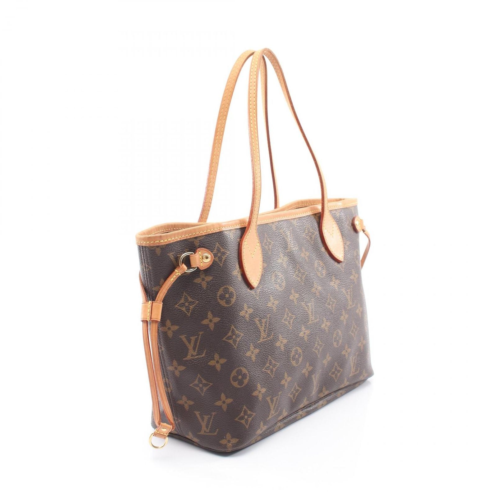 Louis Vuitton Tote Neverfull PM Canvas Leather — view 2