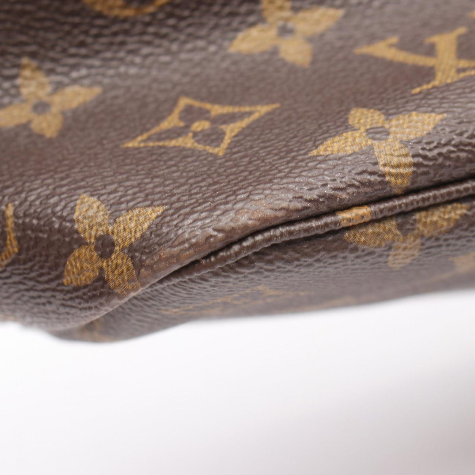 Louis Vuitton Tote Neverfull PM Canvas Leather — view 8
