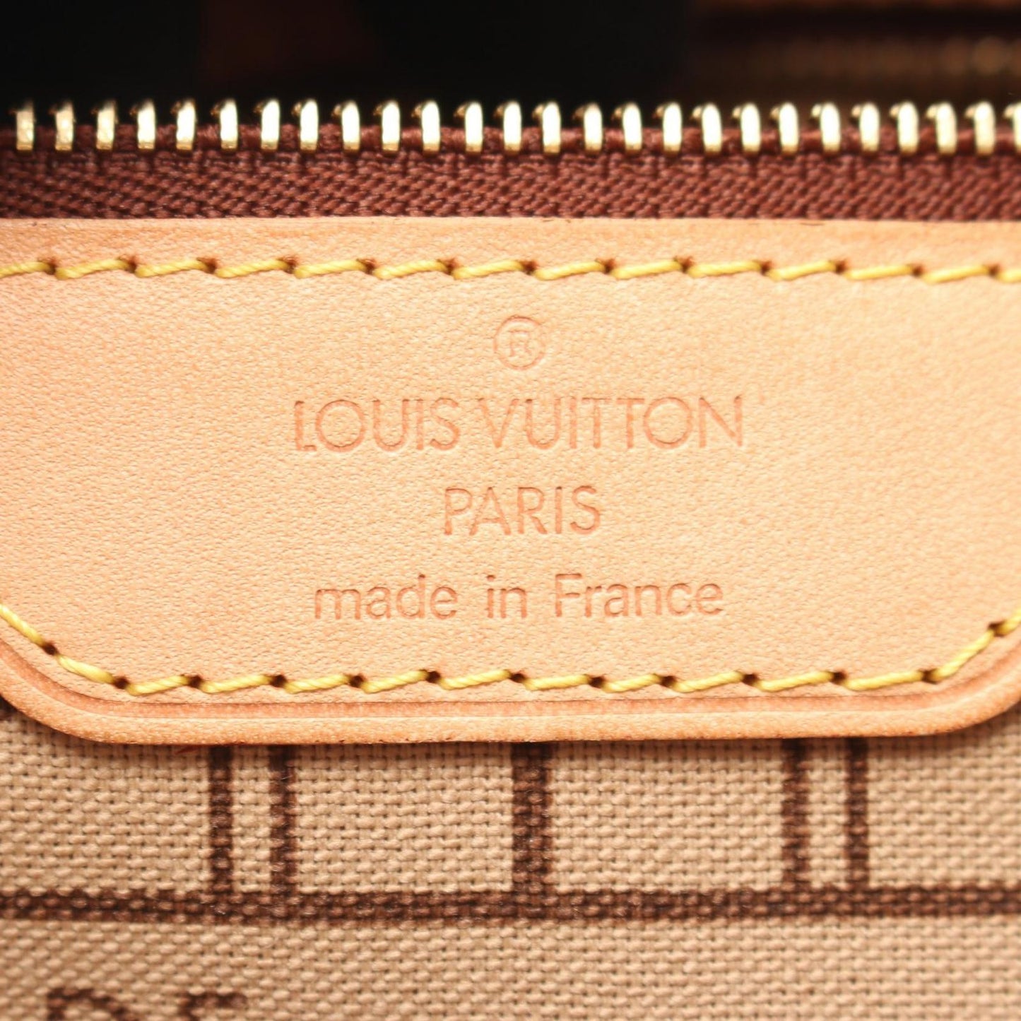 Louis Vuitton Tote Neverfull PM Canvas Leather — view 4