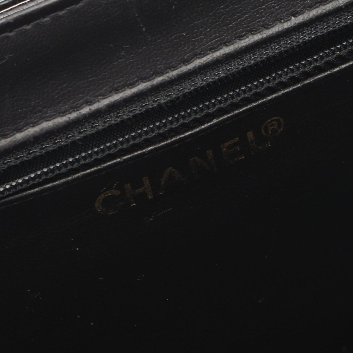 Chanel Handbag Bicolor CC Logo 2-Way Black Caviar Leather CC Vanity Chain — view 4