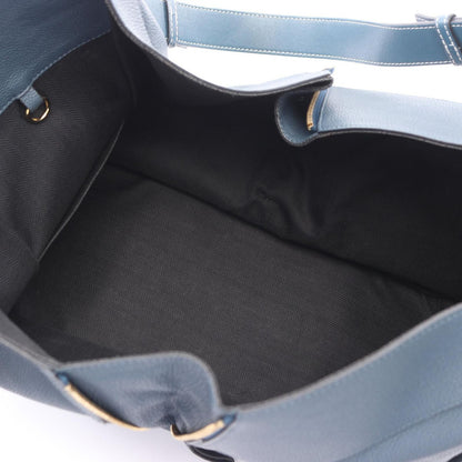 Loewe Handbag Hammock Medium 2-Way Navy Leather — view 3