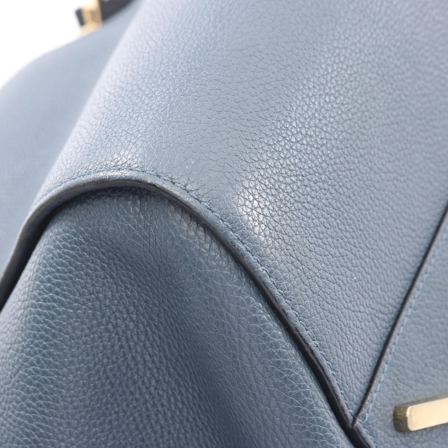 Loewe Handbag Hammock Medium 2-Way Navy Leather — view 5