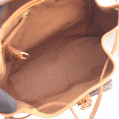 Louis Vuitton Backpack Mini Montsouris Canvas Leather — view 3