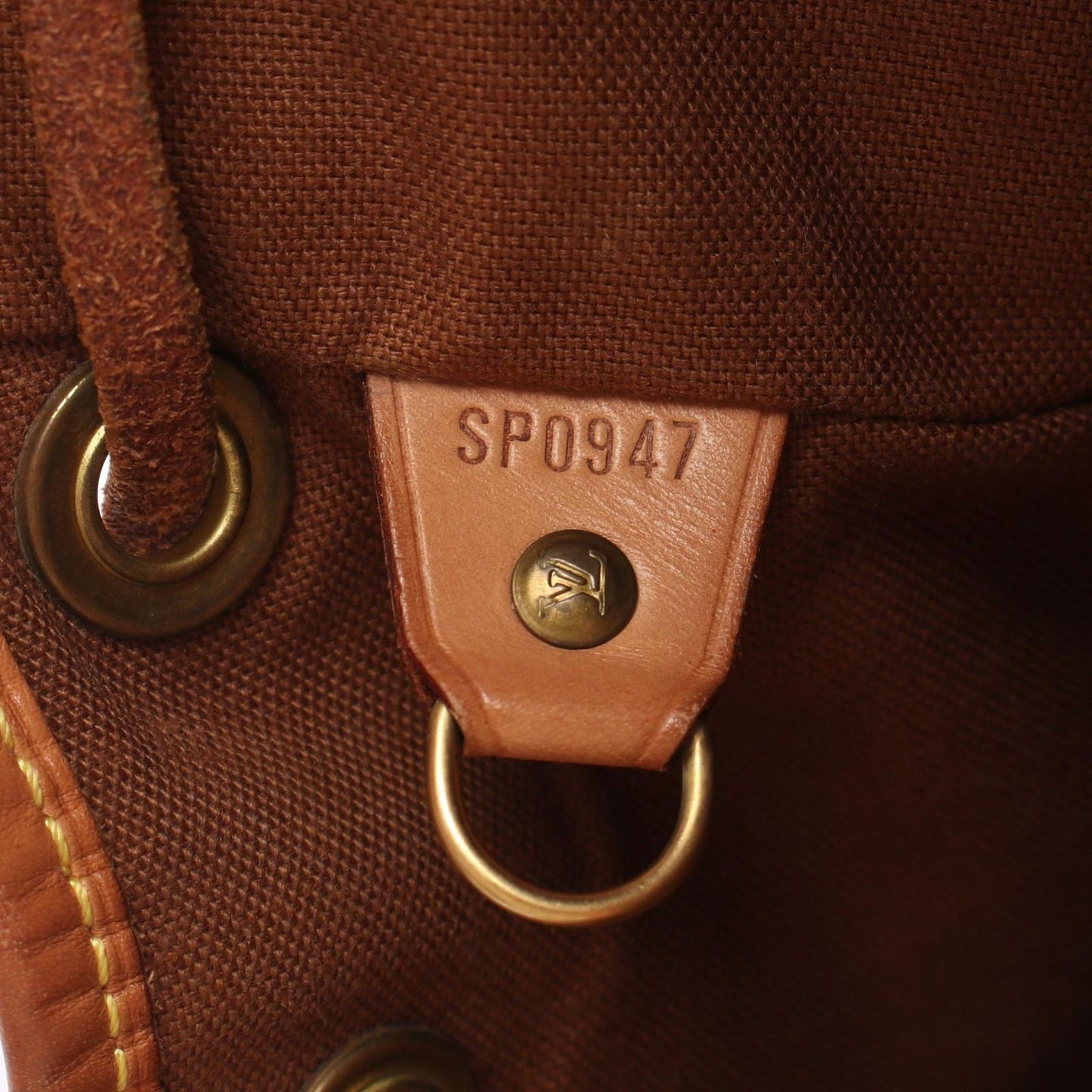 Louis Vuitton Backpack Mini Montsouris Canvas Leather — view 5