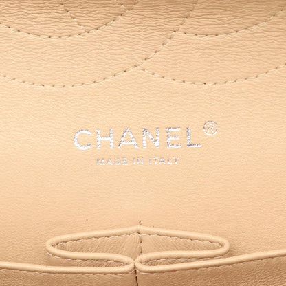 Chanel Shoulder Bag Big Quilted 30 Classic Large Double Flap Beige Caviar — view 4