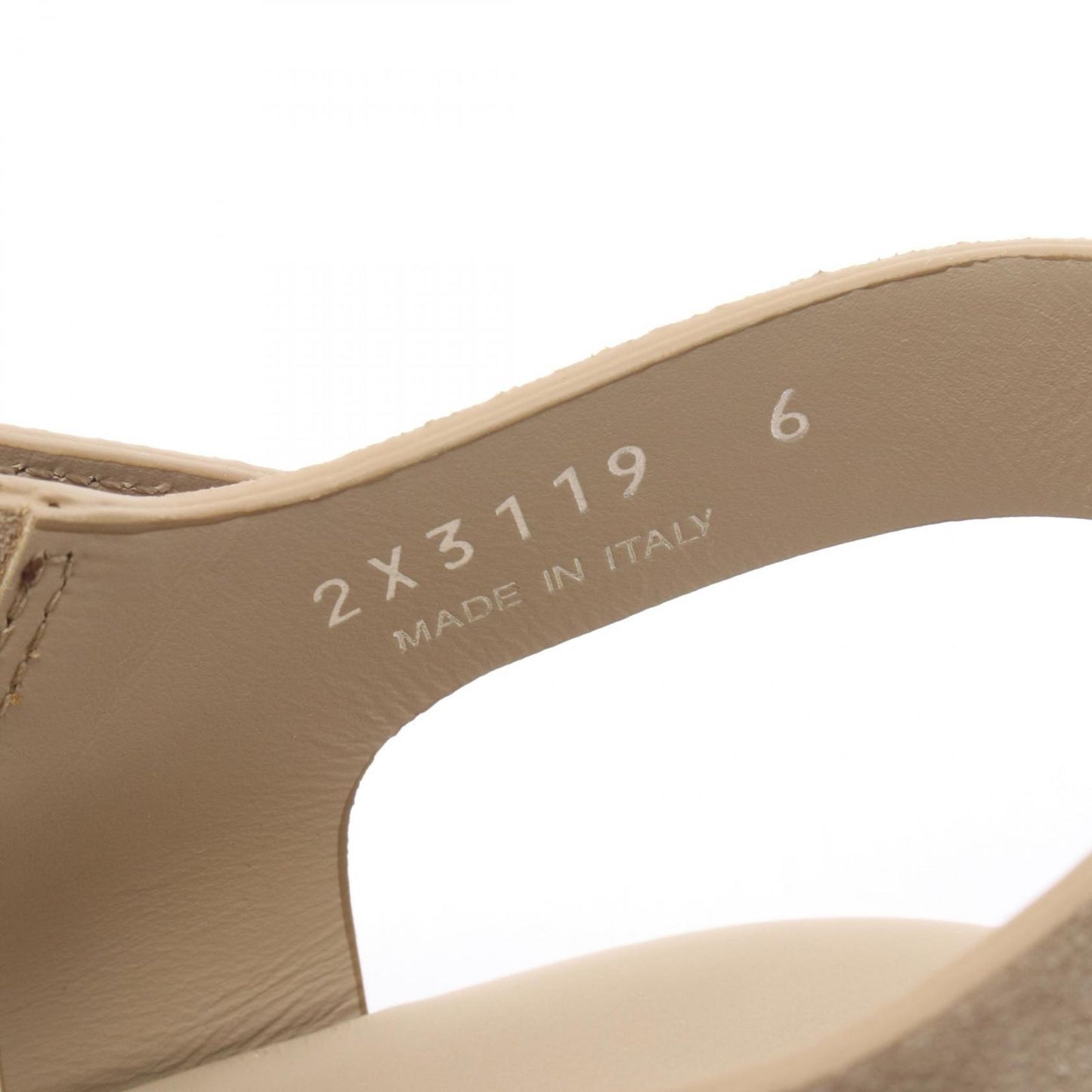 Prada Sandals Triangle Logo Fisherman Beige Suede — view 6