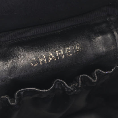Chanel Handbag CC Logo Black Caviar Leather CC Heightshape Vanity — view 4