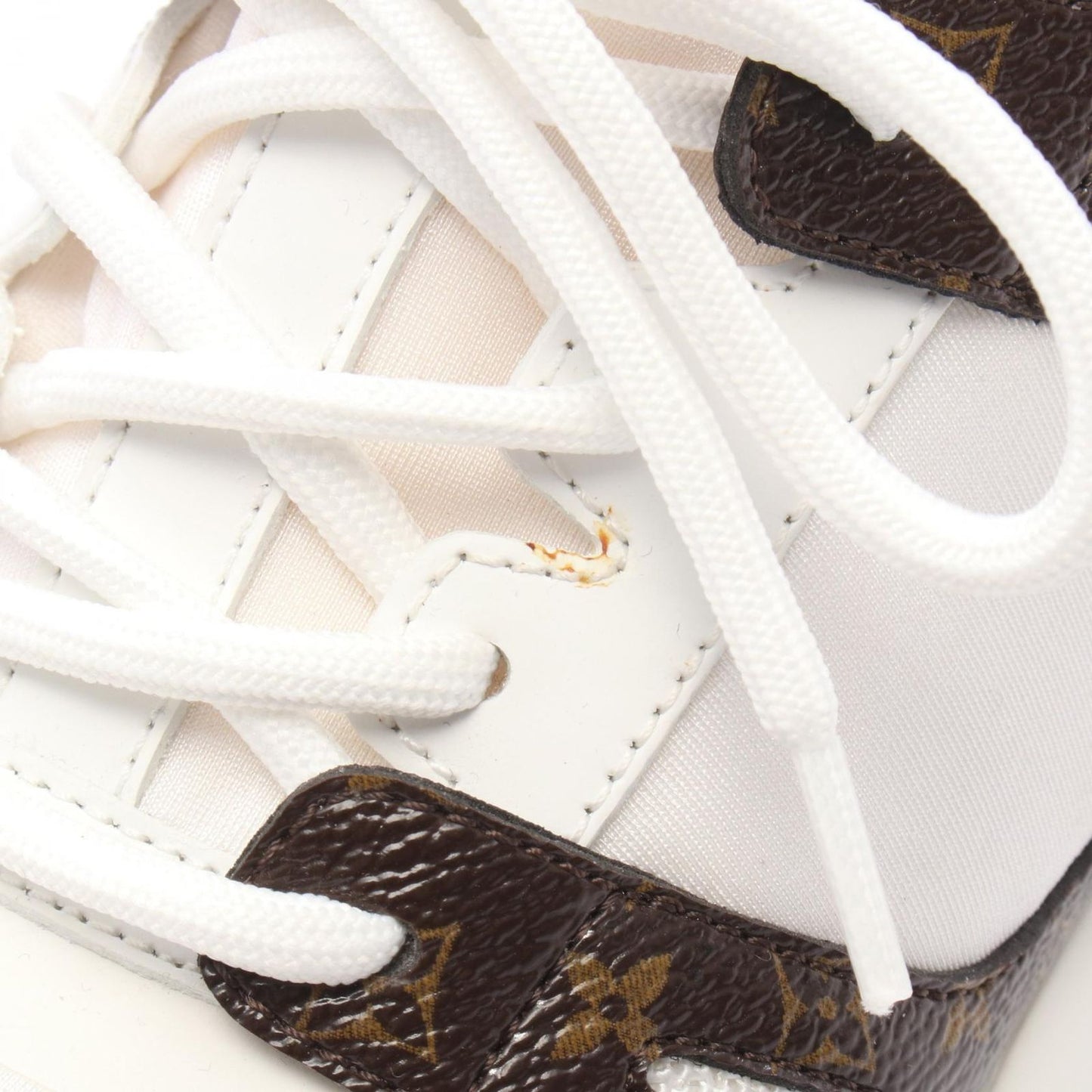 Louis Vuitton Sneakers Aftergame Line Canvas Leather — view 8