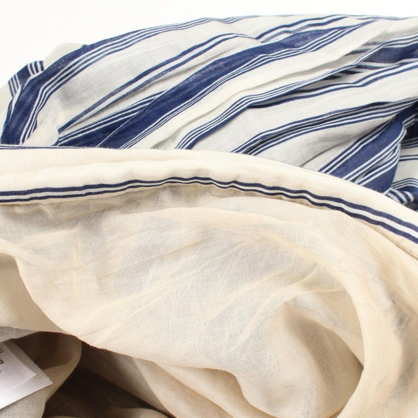 Dior Skirt Stripe Navy Cotton — view 7
