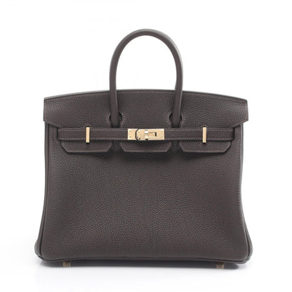 Hermes Handbag Birkin 25 Bebelin Leather