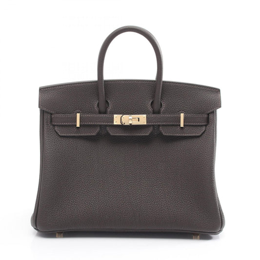 Hermes Handbag Birkin 25 Bebelin Leather