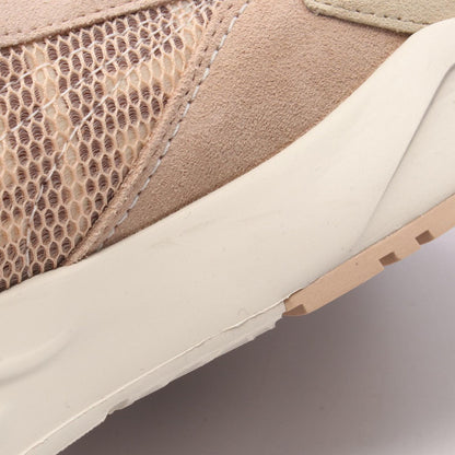 Fendi Sneakers Flow Pink Beige Suede — view 9