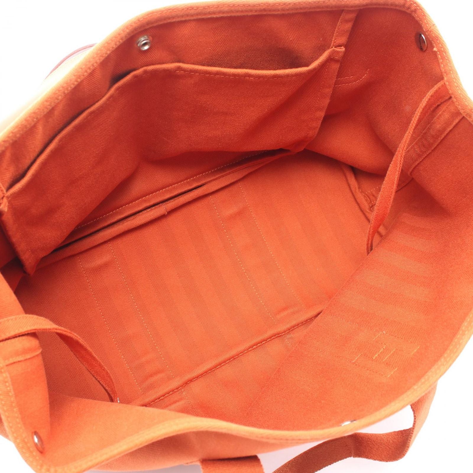 Hermes Handbag Valparaiso MM Potiron Leather — view 3