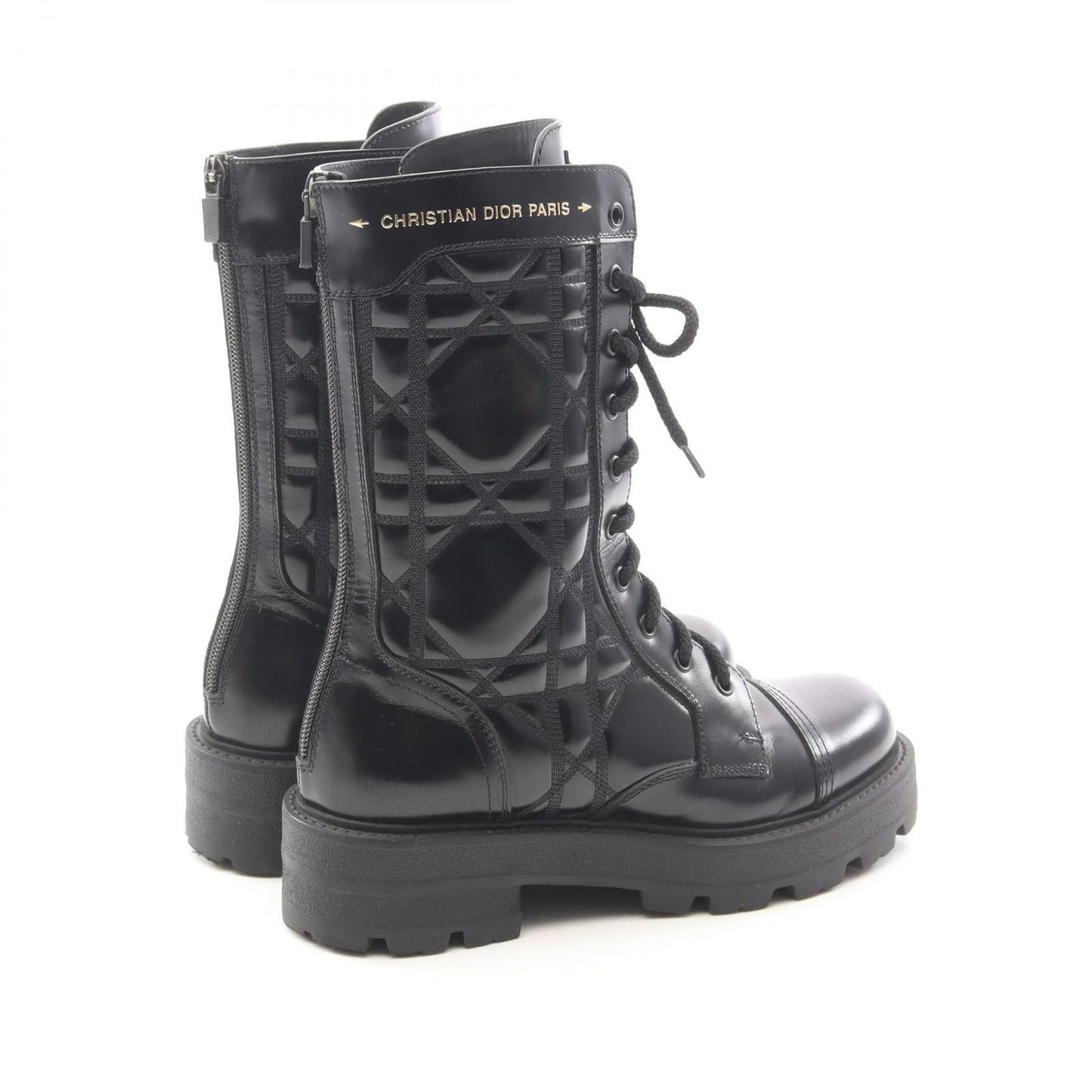 Dior Boots D-unit Cannage Leather — view 2