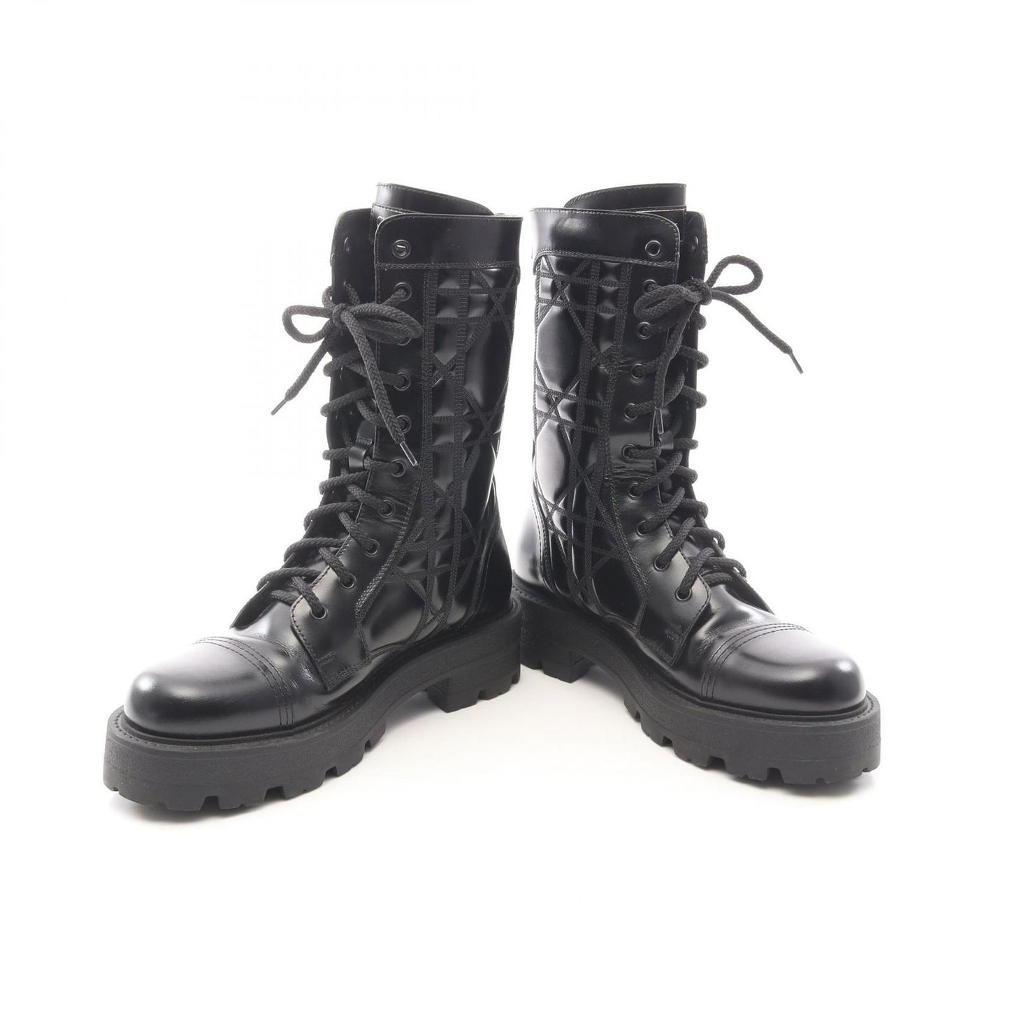 Dior Boots D-unit Cannage Leather — view 3